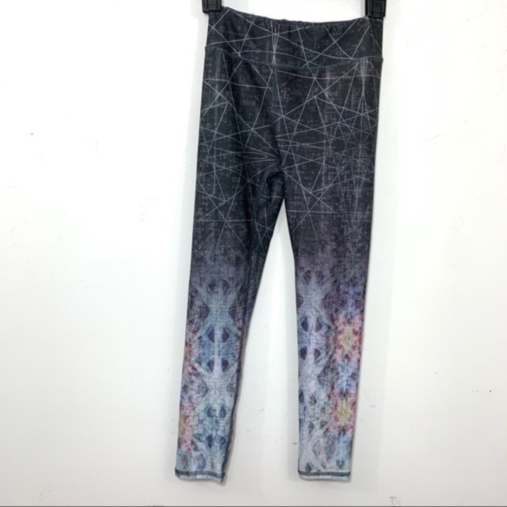 Evolution and creation cropped leggings ombré xs